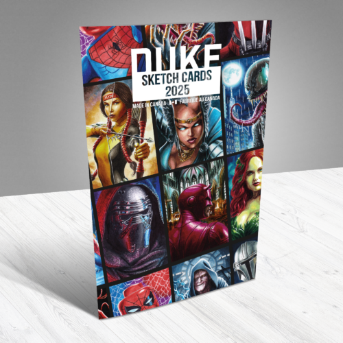 Duke Sketch Cards Art Book 2025
