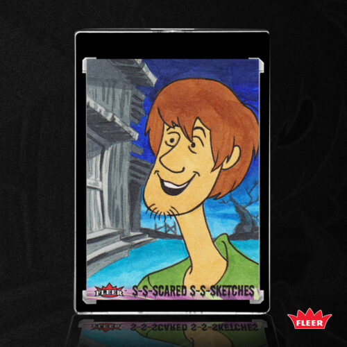Shaggy Rogers Sketch Card by Duke