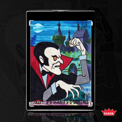 Dracula - Big Bob Oakley Sketch Card by Duke