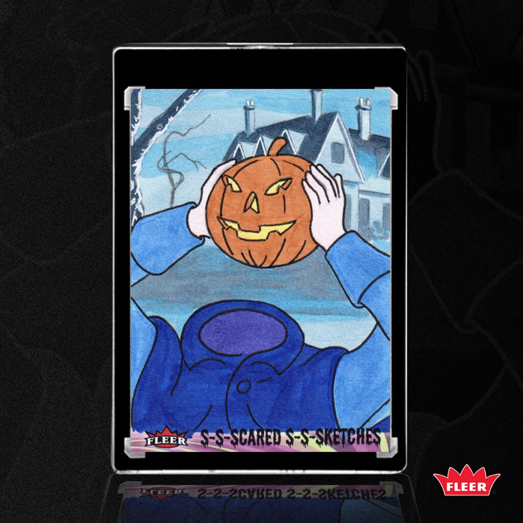 Headless Horseman Sketch Card by Duke