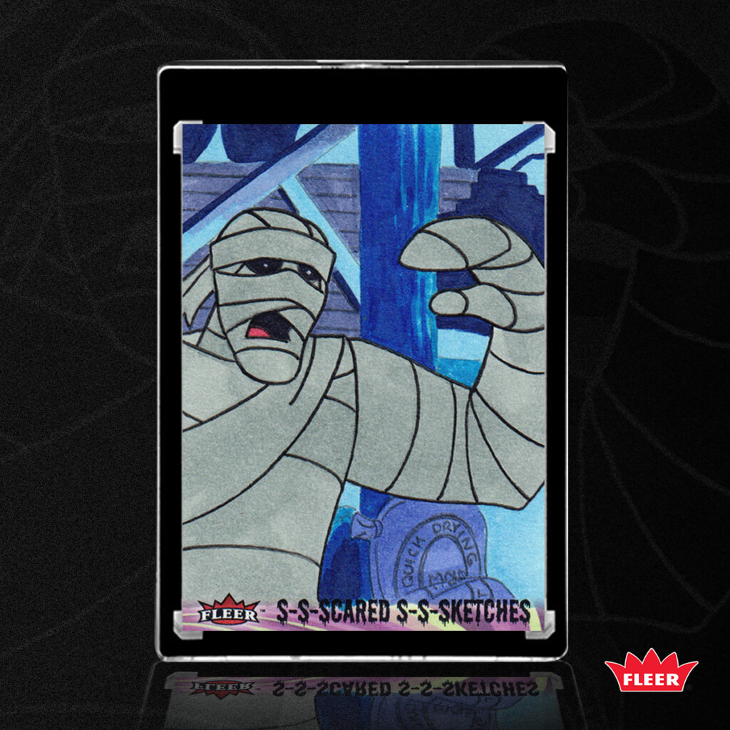 Mummy of Anka Sketch Card by Duke