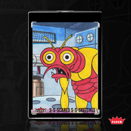 Futuristic Monster Sketch Card by Duke