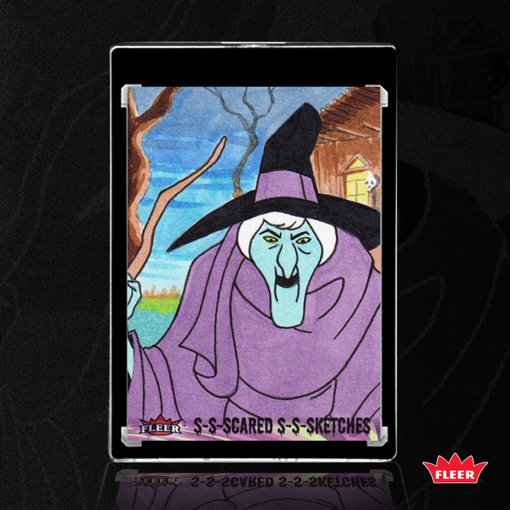 Witch Sketch Card by Duke