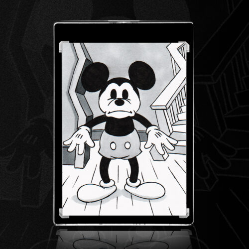 The Haunted House Sketch Card by Duke