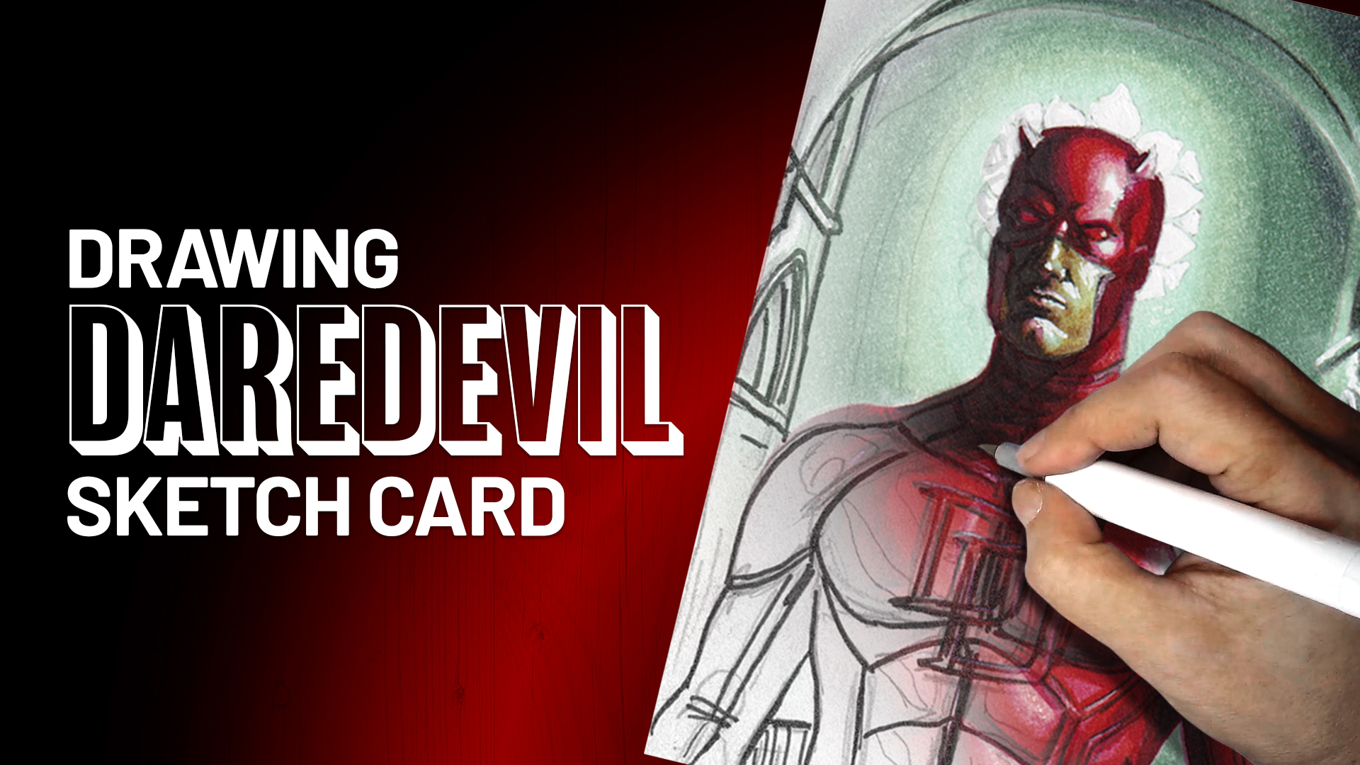 DareDevil Sketch Card by Duke