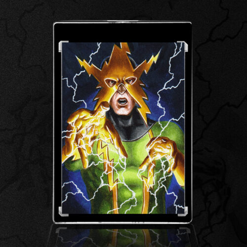 Elektro Sketch Card by Duke