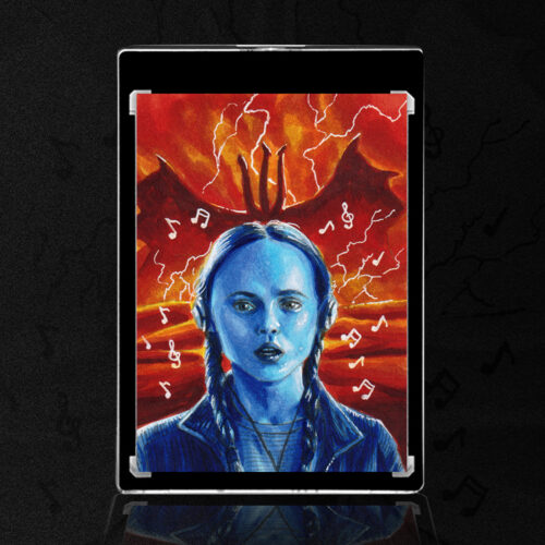 Stranger Things Sketch Card by Duke