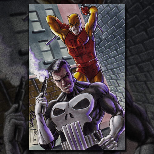 Leno Hernandez and Duke DareDevil Punisher