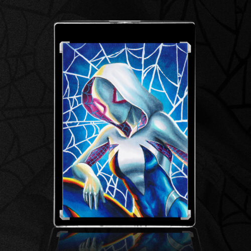 Ghost Spider Sketch Card by Duke