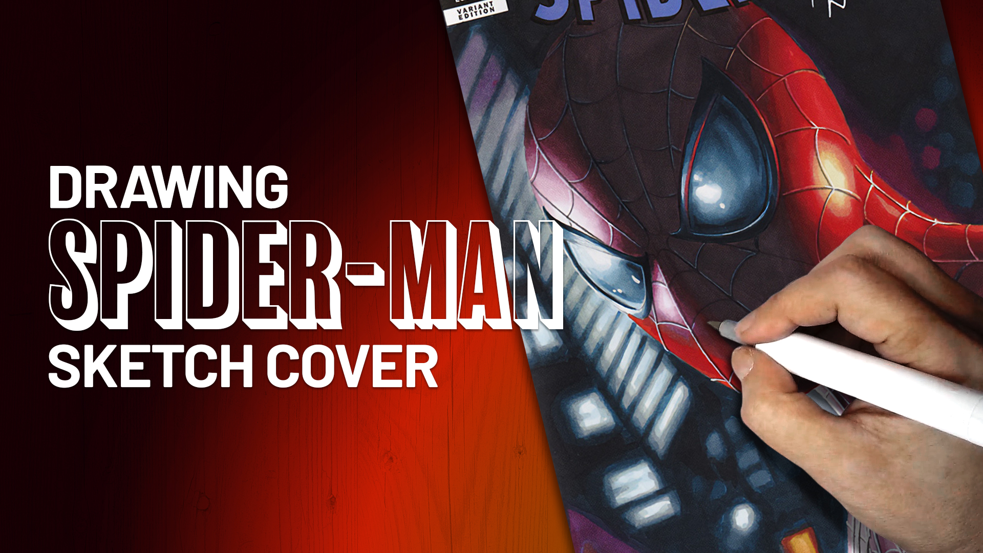 Spider-Man Sketch Cover by Duke