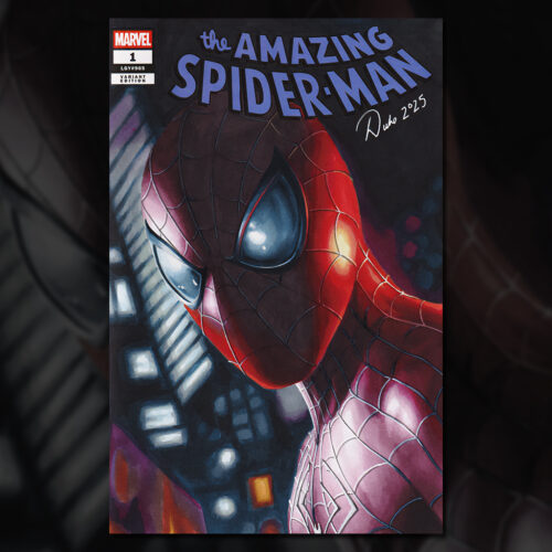 Spider-Man Sketch Cover by Duke