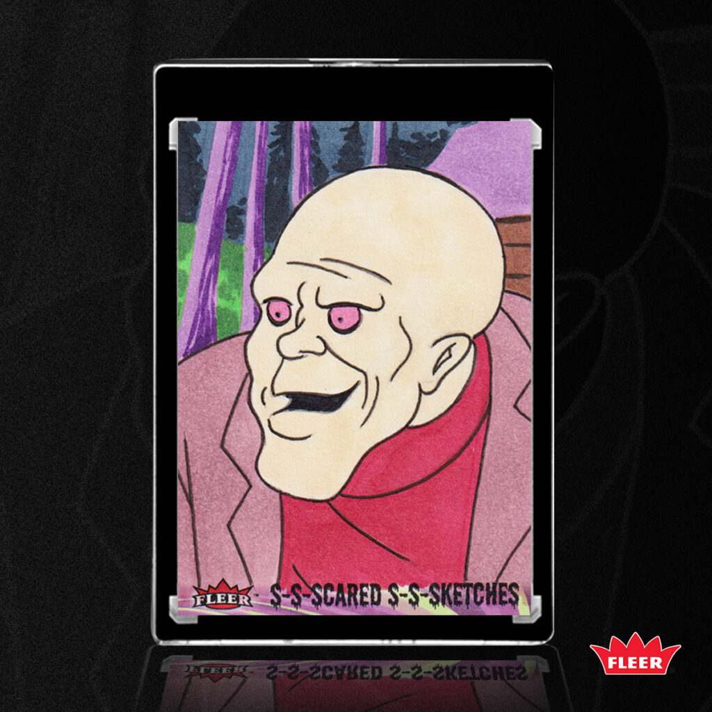 Scooby-Doo Zombie Zeke Harkins Sketch Card by Duke
