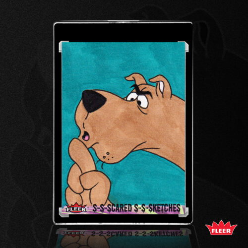 Scooby-Doo Sketch Card by Duke