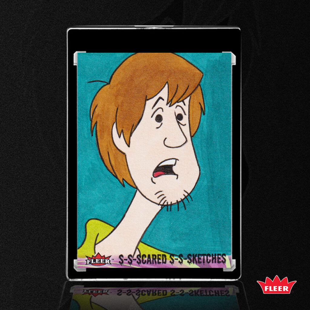 Shaggy Rogers Sketch Card by Duke