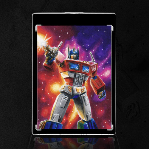 Optimus Prime Sketch Card by Duke