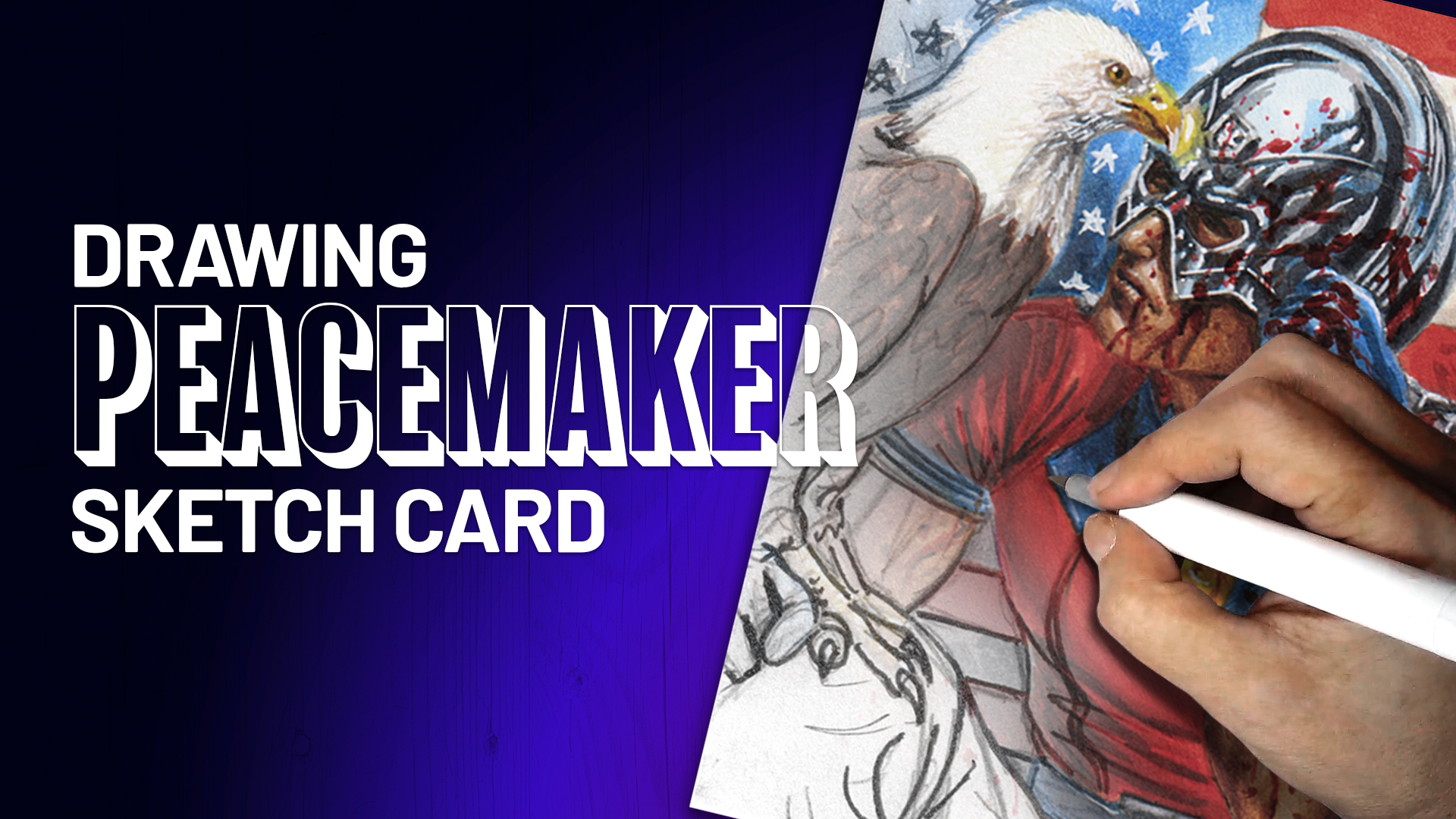 Peacemaker Sketch Card by Duke
