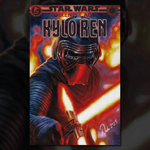 Kylo Ren Sketch Cover by Duke