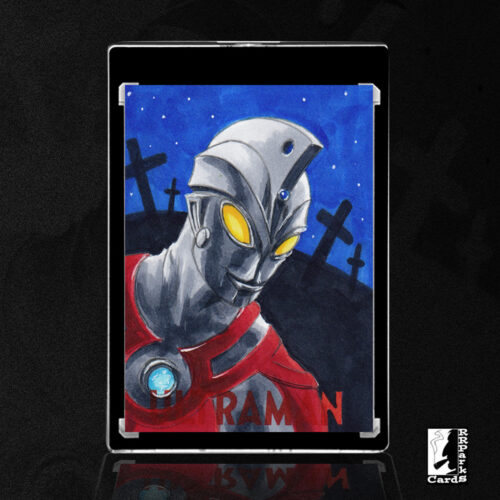 Ultraman Series 4 Ultraman Ace Sketch Card by Duke