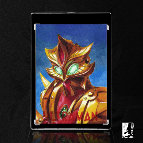 Ultraman Series 4 Star Killer Sketch Card by Duke