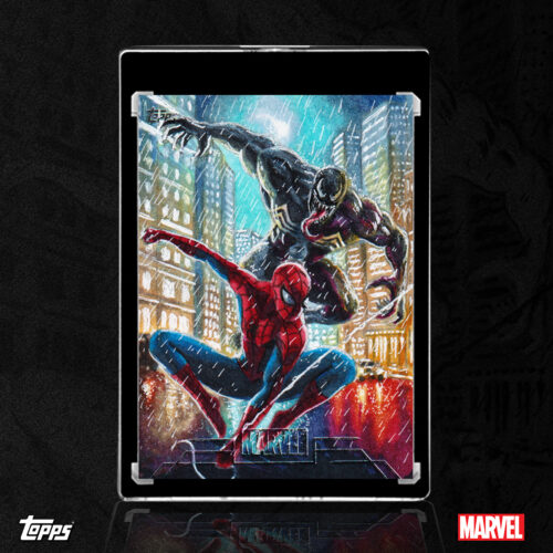 Spider-Man vs. Venom Sketch Card by Duke