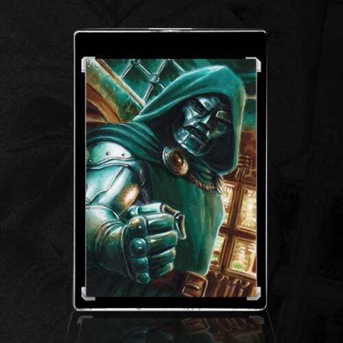 Doctor Doom Sketch Card by Duke
