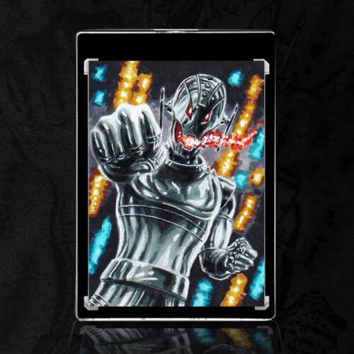 Ultron Sketch Card by Duke