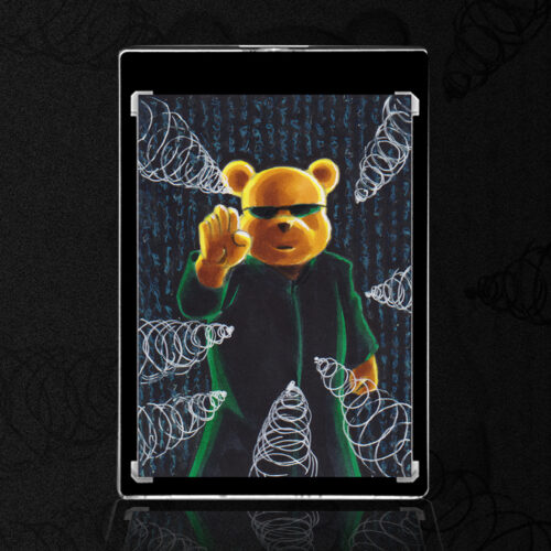 Matrix Winnie the Pooh Sketch Card by Duke