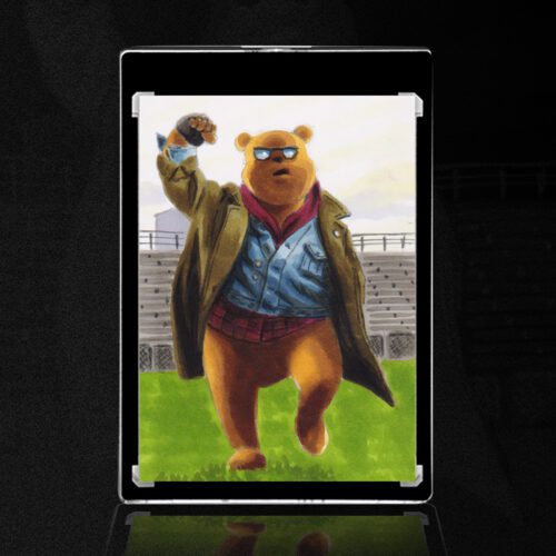 The Breakfast Club Winnie the Pooh Sketch Card by Duke