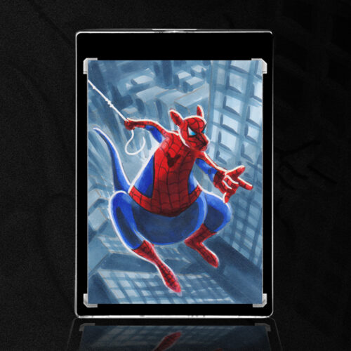 Spider-Man the Pooh Sketch Card by Duke