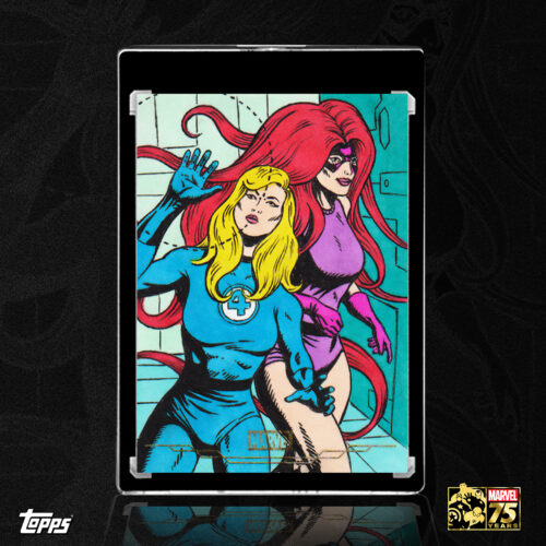 2025 Marvel Comic Book Heroes: Golden Anniversary Medusa and The Invisible Girl Sketch Card by Duke