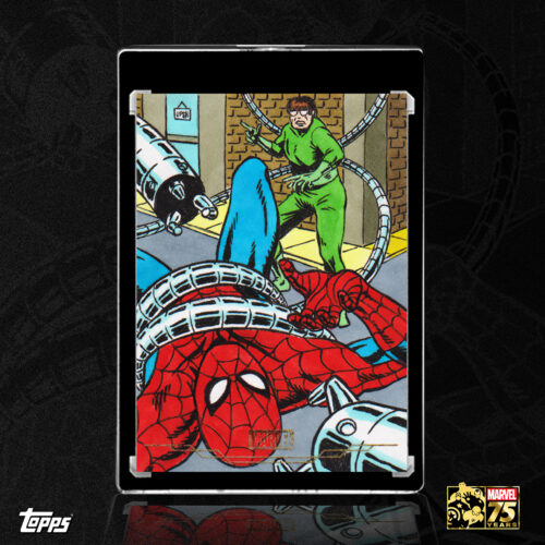 2025 Marvel Comic Book Heroes: Golden Anniversary Spider-Man vs. Doctor Octopus Sketch Card by Duke