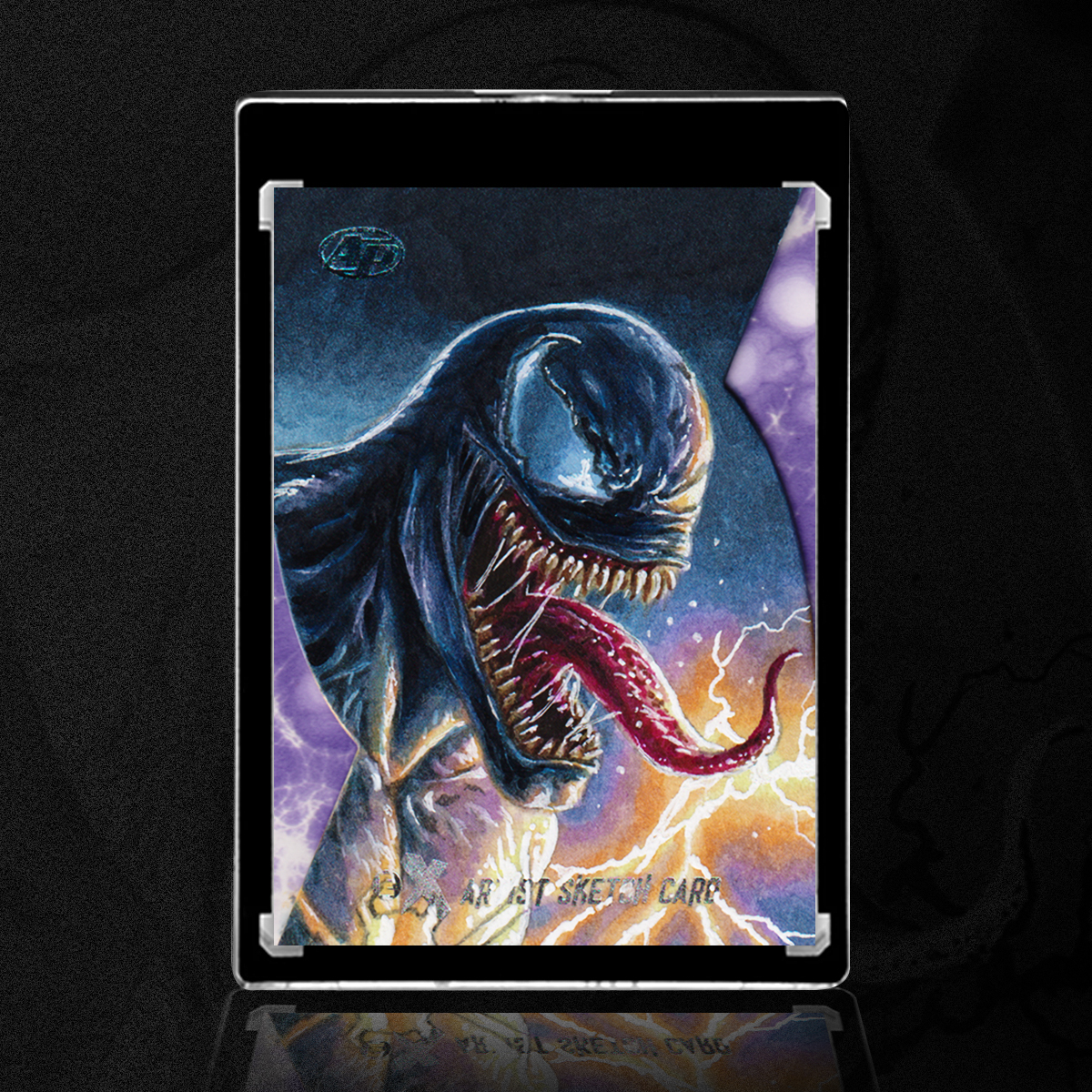 Venom Sketch Card by Duke