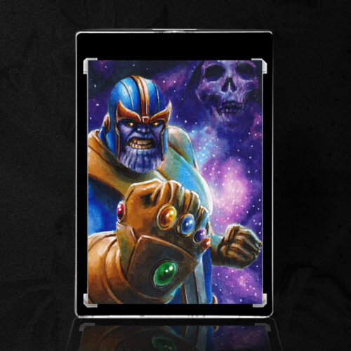 Thanos Sketch Card by Duke