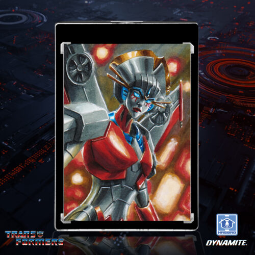 Transformers WingBlade Sketch Card by Duke
