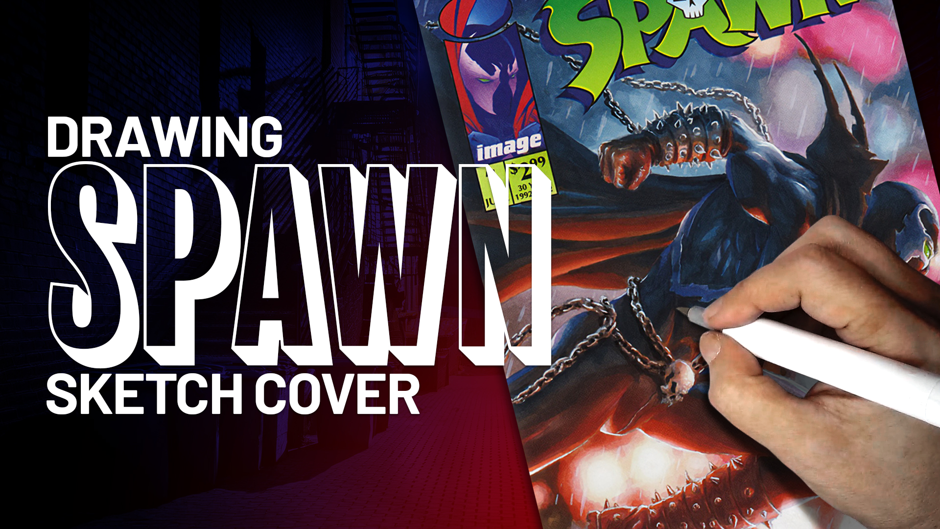 Spawn Sketch Cover by Duke