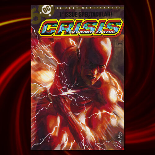 Crisis on Infinite Earths: The Flash Sketch Cover by Duke