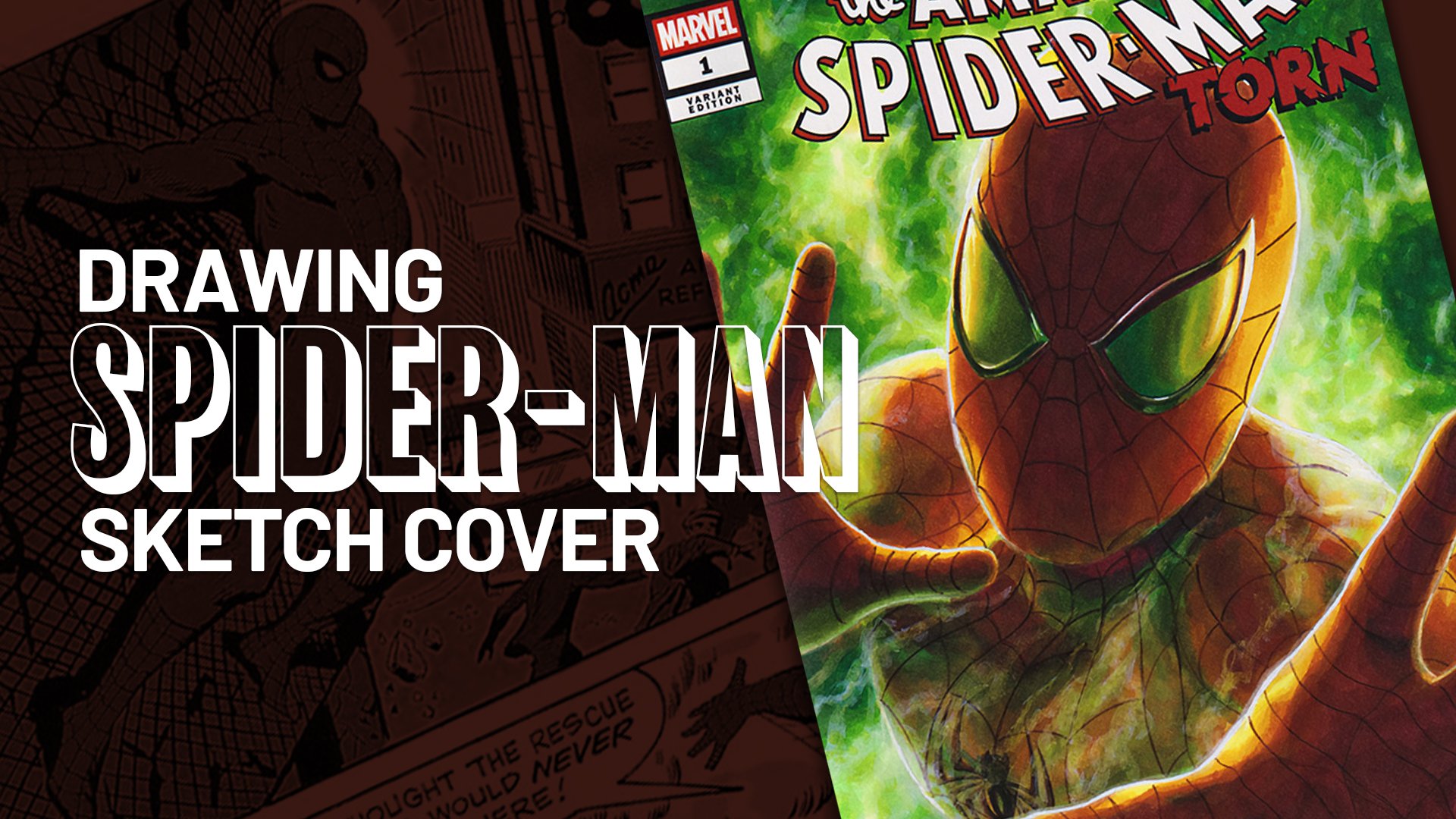 Spider-Man Sketch Cover by Duke