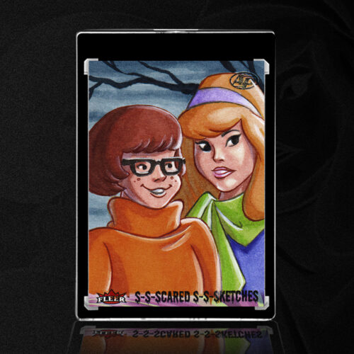 Velma and Daphne Sketch Card by Duke
