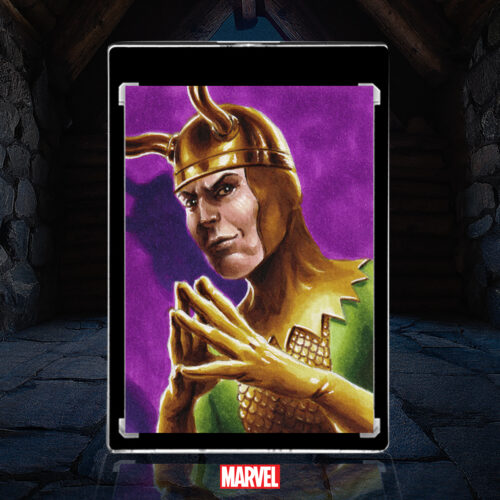 Loki Sketch Card by Duke