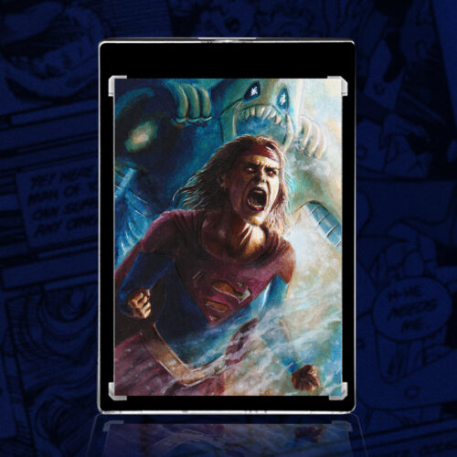 Supergirl Sketch Card by Duke