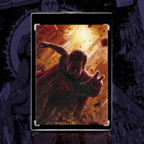 Superman Sketch Card by Duke