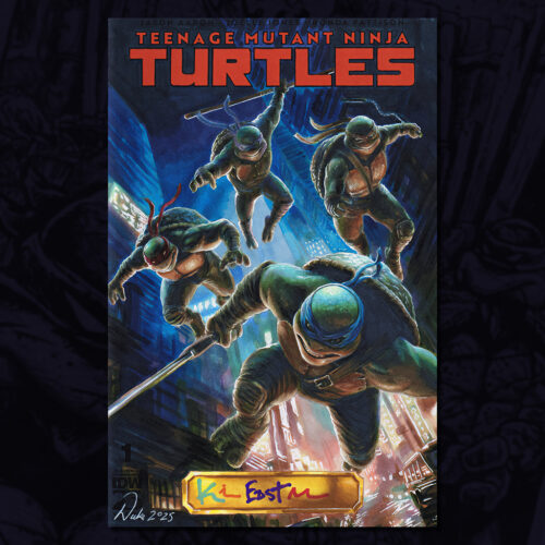 Eastman signed TMNT Sketch Cover by Duke
