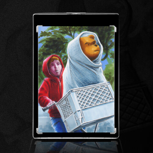 ET Winnie the Pooh Sketch Card by Duke