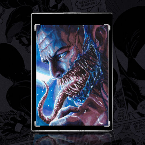 Venom Sketch Card by Duke