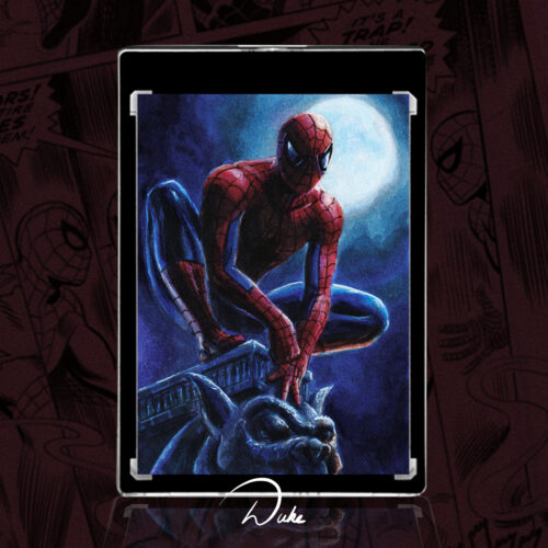 Spider-Man Sketch Card by Duke