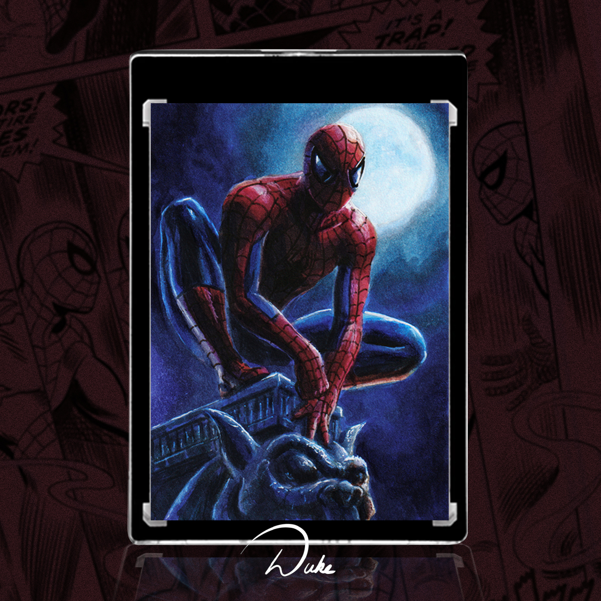Spider-Man Sketch Card by Duke