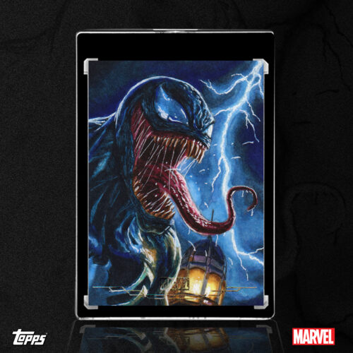Venom Sketch Card by Duke