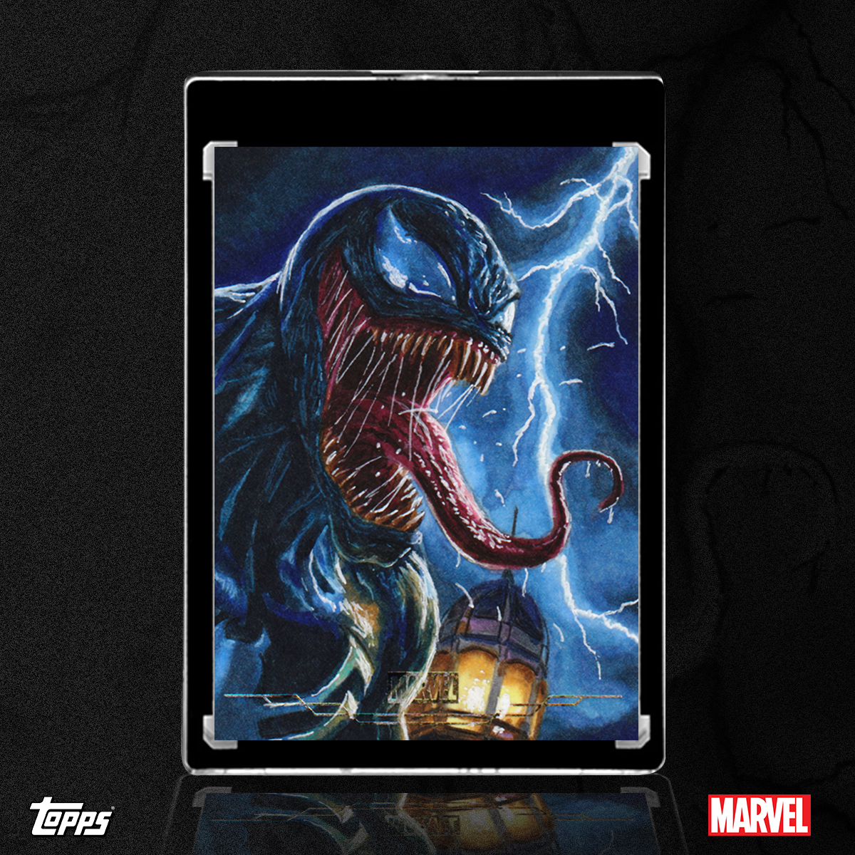 Venom Sketch Card by Duke
