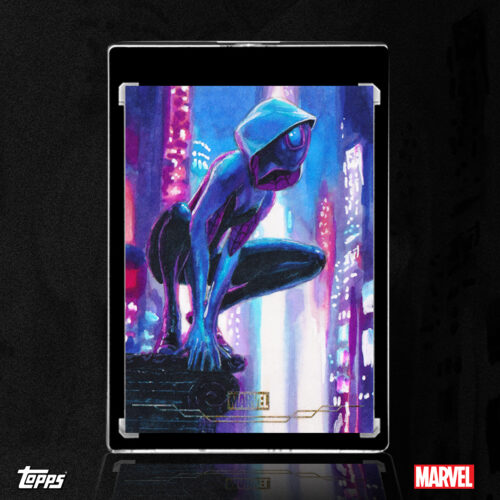Spider-Gwen Ghost Spider Sketch Card by Duke