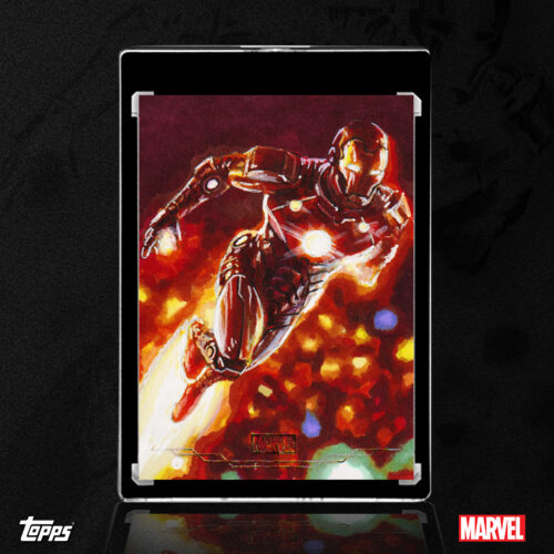 Iron Man Sketch Card by Duke